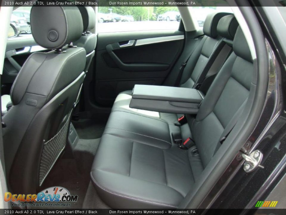 2010 Audi A3 2.0 TDI Lava Gray Pearl Effect / Black Photo #21