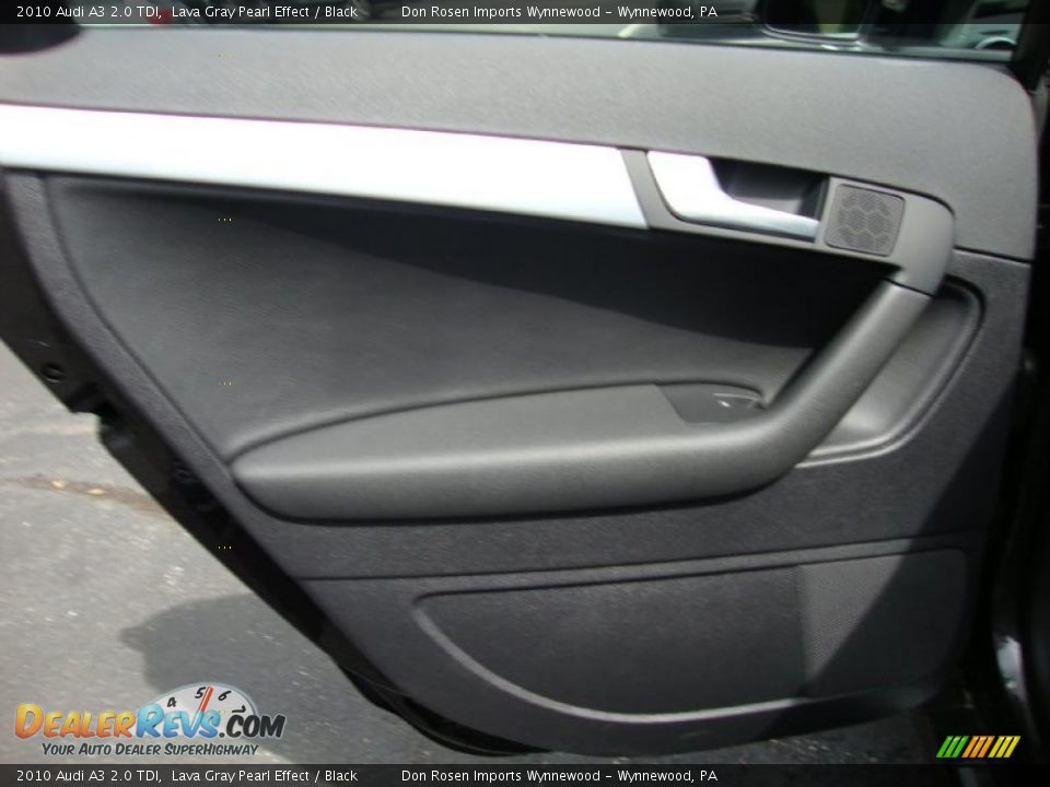 2010 Audi A3 2.0 TDI Lava Gray Pearl Effect / Black Photo #22