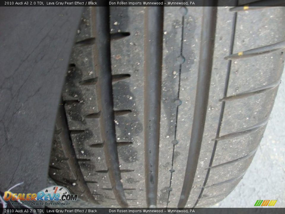 2010 Audi A3 2.0 TDI Lava Gray Pearl Effect / Black Photo #27