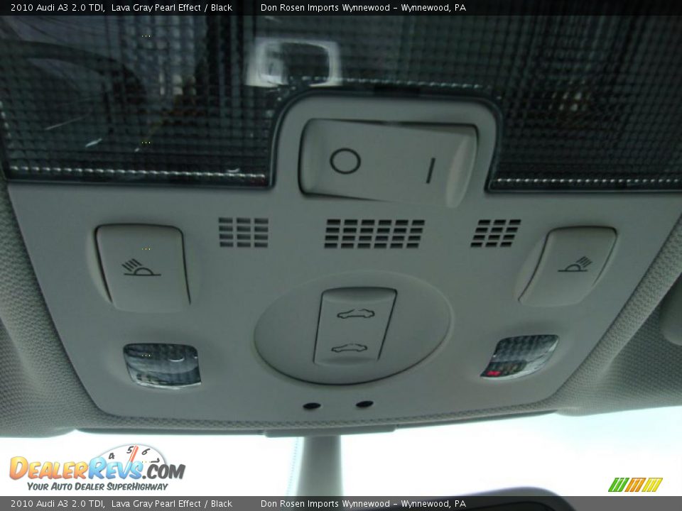 2010 Audi A3 2.0 TDI Lava Gray Pearl Effect / Black Photo #32