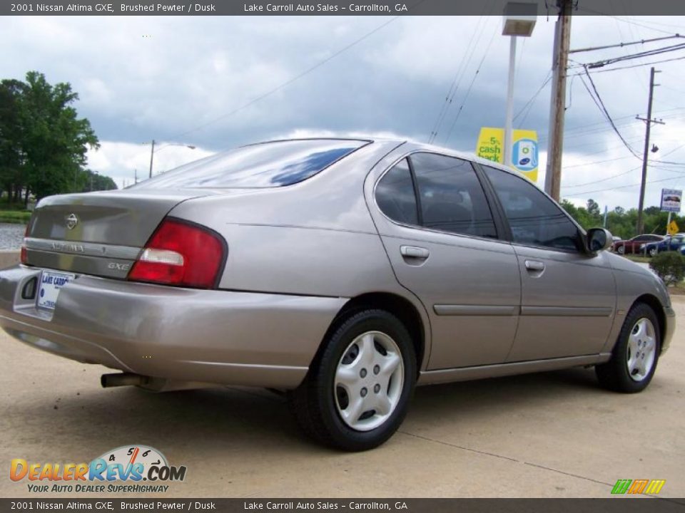 2001 Nissan Altima GXE Brushed Pewter / Dusk Photo #3