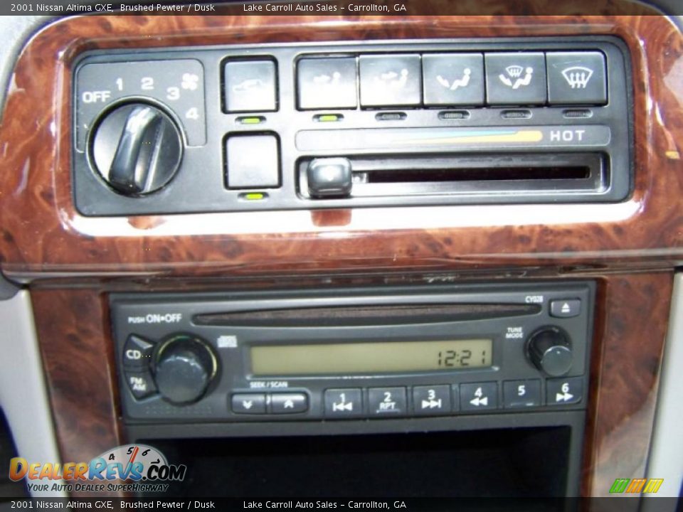 2001 Nissan Altima GXE Brushed Pewter / Dusk Photo #5