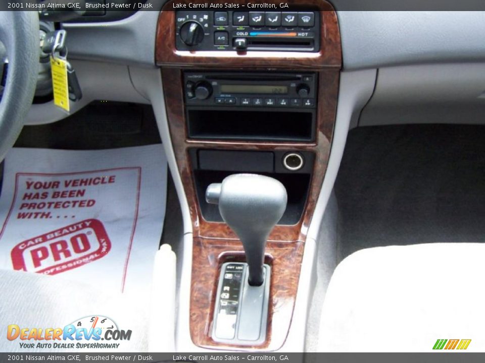 2001 Nissan Altima GXE Brushed Pewter / Dusk Photo #6
