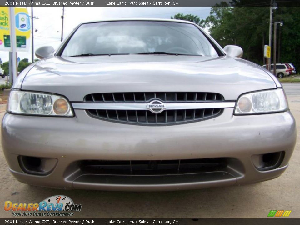 2001 Nissan Altima GXE Brushed Pewter / Dusk Photo #13
