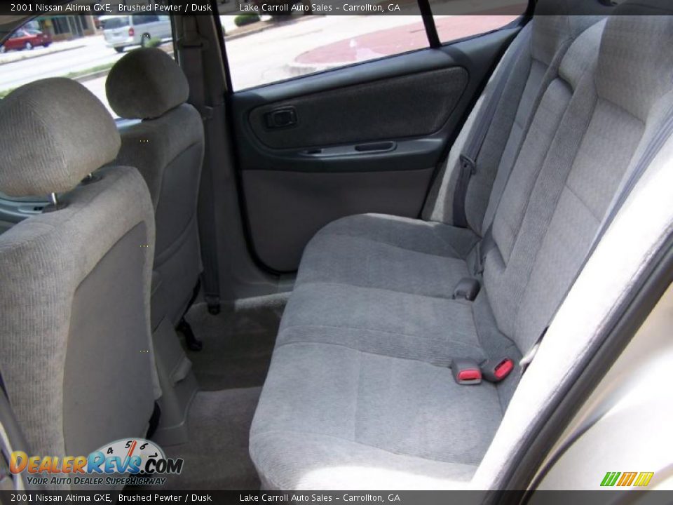 2001 Nissan Altima GXE Brushed Pewter / Dusk Photo #23