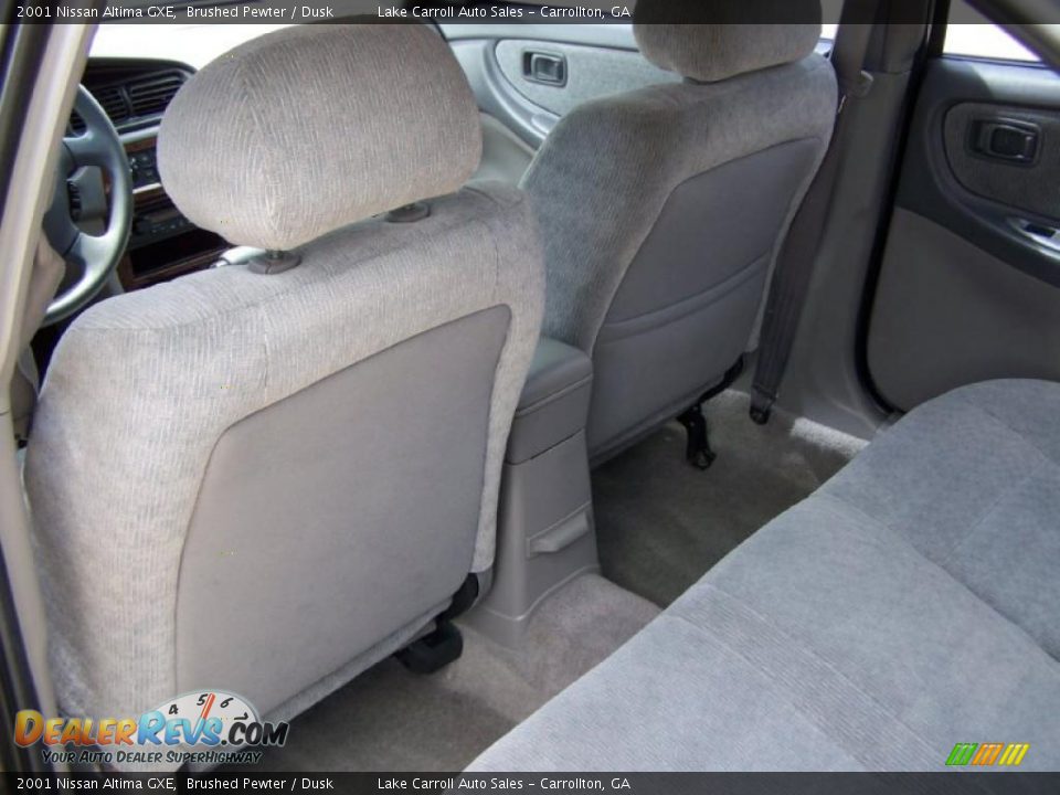 2001 Nissan Altima GXE Brushed Pewter / Dusk Photo #24