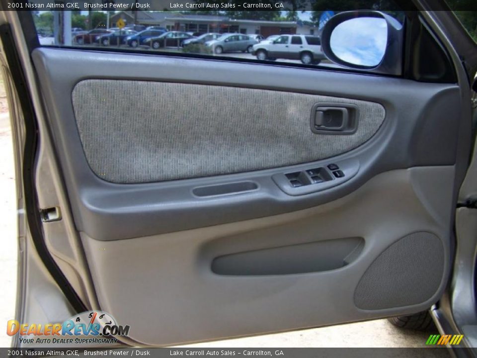 2001 Nissan Altima GXE Brushed Pewter / Dusk Photo #27