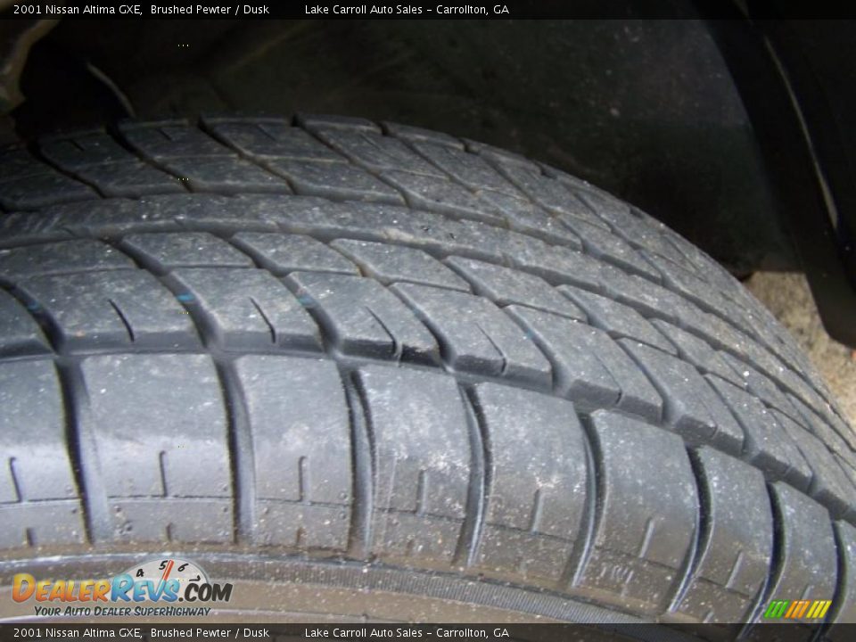 2001 Nissan Altima GXE Brushed Pewter / Dusk Photo #34