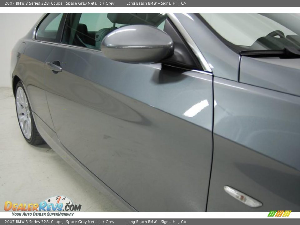 2007 BMW 3 Series 328i Coupe Space Gray Metallic / Grey Photo #4