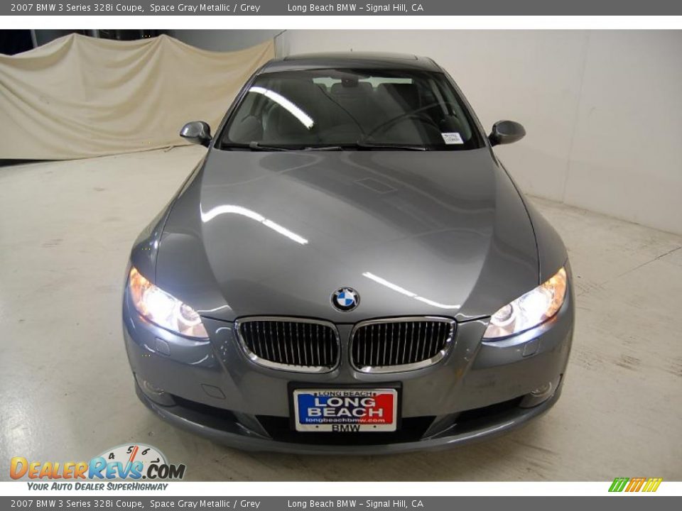 2007 BMW 3 Series 328i Coupe Space Gray Metallic / Grey Photo #5