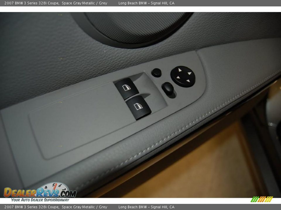 2007 BMW 3 Series 328i Coupe Space Gray Metallic / Grey Photo #23