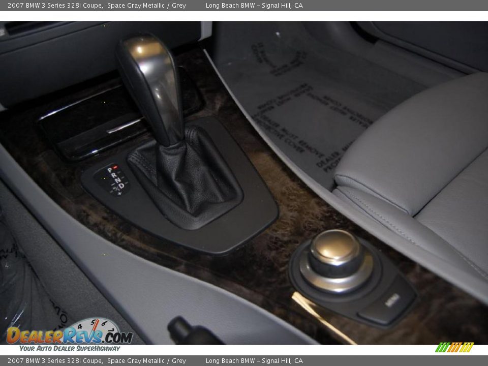 2007 BMW 3 Series 328i Coupe Space Gray Metallic / Grey Photo #31