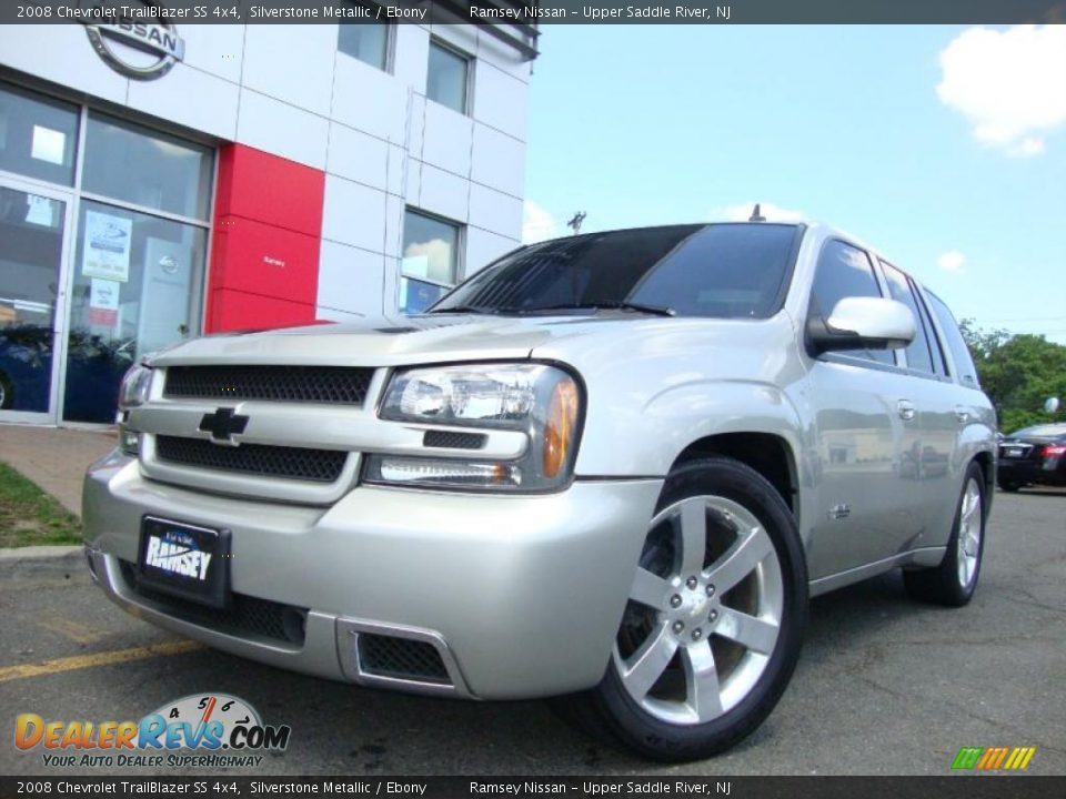 2008 Chevrolet TrailBlazer SS 4x4 Silverstone Metallic / Ebony Photo #1