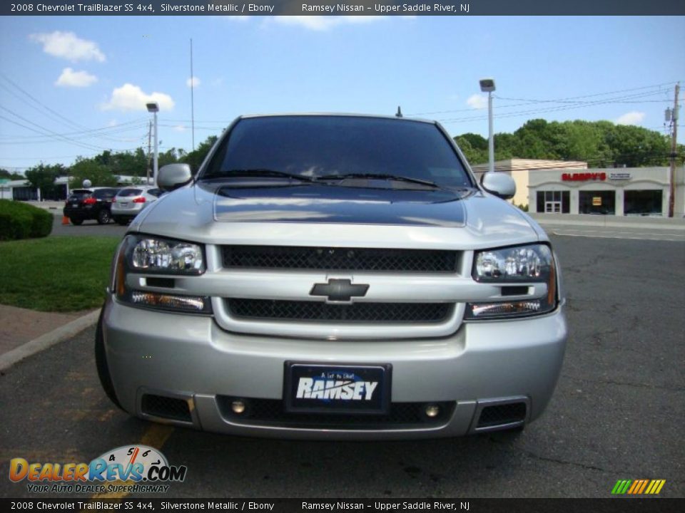 2008 Chevrolet TrailBlazer SS 4x4 Silverstone Metallic / Ebony Photo #2