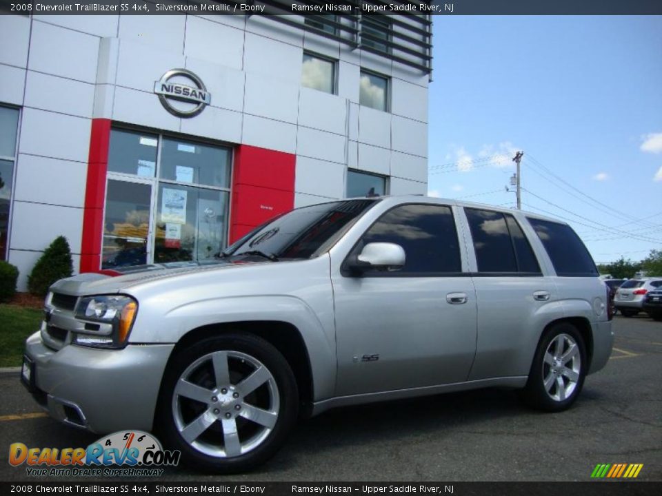 2008 Chevrolet TrailBlazer SS 4x4 Silverstone Metallic / Ebony Photo #5