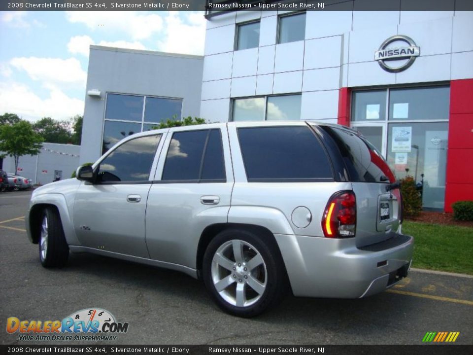 2008 Chevrolet TrailBlazer SS 4x4 Silverstone Metallic / Ebony Photo #7