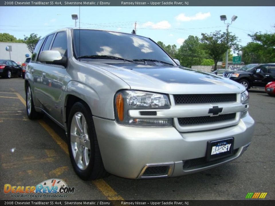 2008 Chevrolet TrailBlazer SS 4x4 Silverstone Metallic / Ebony Photo #15