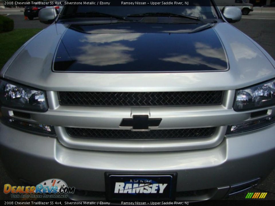 2008 Chevrolet TrailBlazer SS 4x4 Silverstone Metallic / Ebony Photo #16