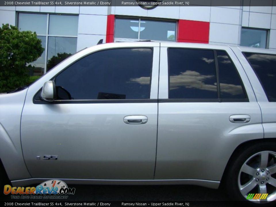 2008 Chevrolet TrailBlazer SS 4x4 Silverstone Metallic / Ebony Photo #18