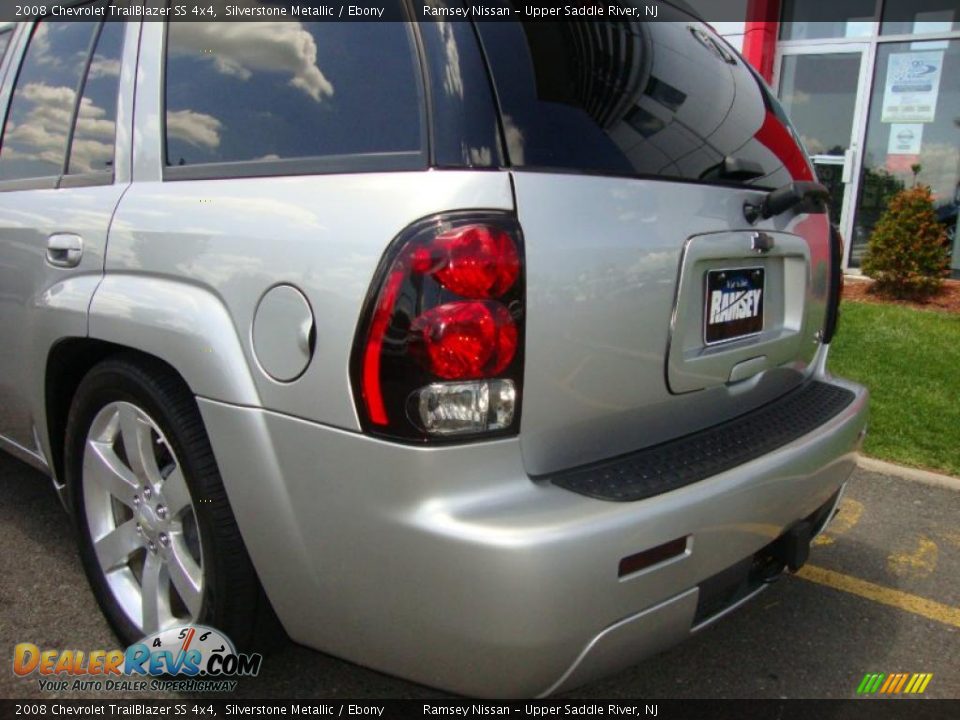 2008 Chevrolet TrailBlazer SS 4x4 Silverstone Metallic / Ebony Photo #19
