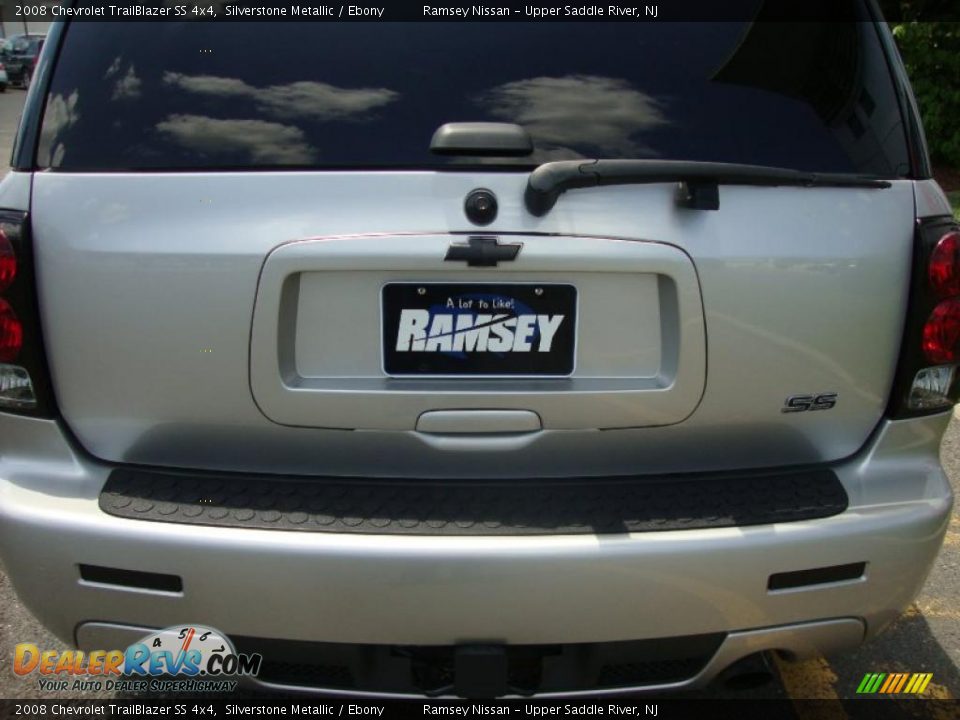 2008 Chevrolet TrailBlazer SS 4x4 Silverstone Metallic / Ebony Photo #20