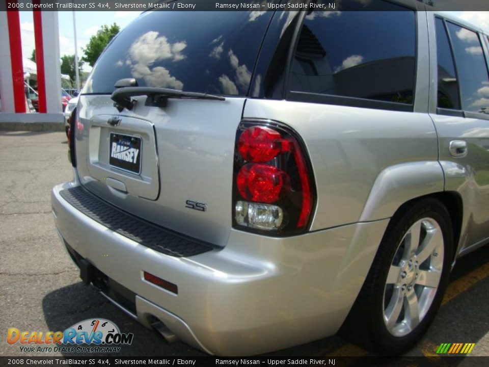 2008 Chevrolet TrailBlazer SS 4x4 Silverstone Metallic / Ebony Photo #21
