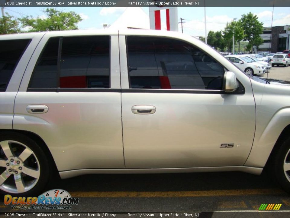 2008 Chevrolet TrailBlazer SS 4x4 Silverstone Metallic / Ebony Photo #22