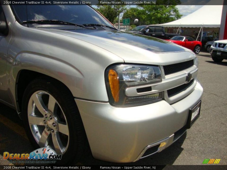 2008 Chevrolet TrailBlazer SS 4x4 Silverstone Metallic / Ebony Photo #23
