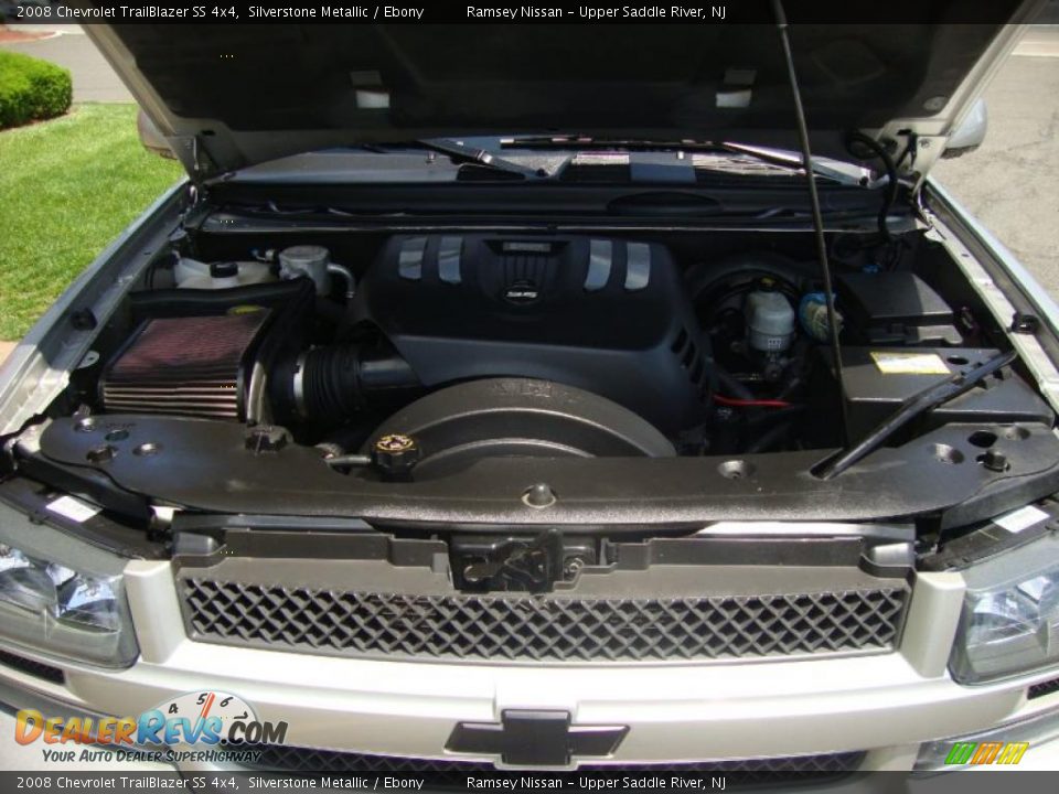 2008 Chevrolet TrailBlazer SS 4x4 Silverstone Metallic / Ebony Photo #28