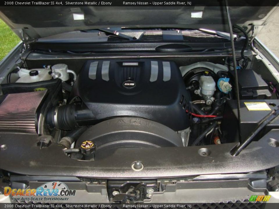 2008 Chevrolet TrailBlazer SS 4x4 Silverstone Metallic / Ebony Photo #29