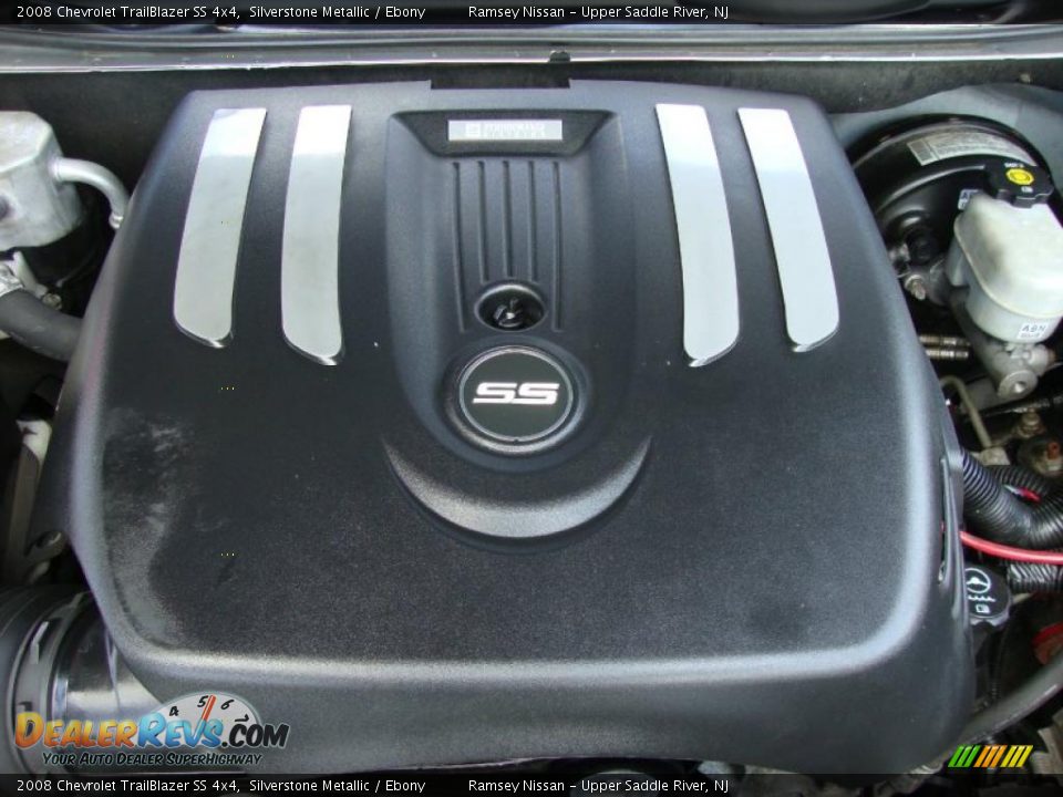 2008 Chevrolet TrailBlazer SS 4x4 Silverstone Metallic / Ebony Photo #30