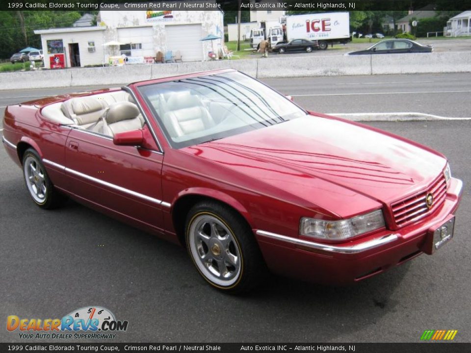 1999 Cadillac Eldorado Touring Coupe Crimson Red Pearl / Neutral Shale Photo #2