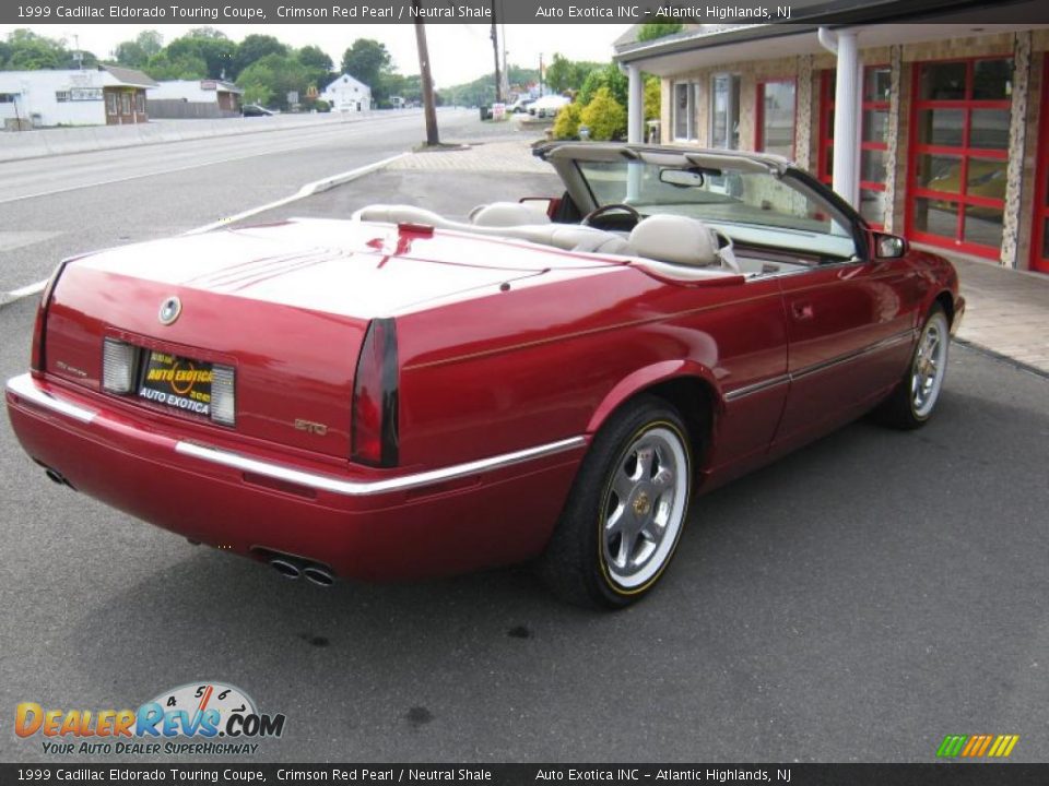 1999 Cadillac Eldorado Touring Coupe Crimson Red Pearl / Neutral Shale Photo #3