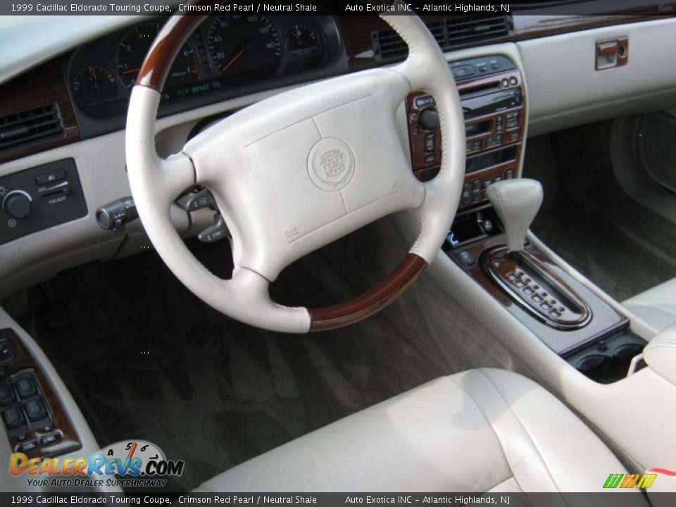 1999 Cadillac Eldorado Touring Coupe Crimson Red Pearl / Neutral Shale Photo #10