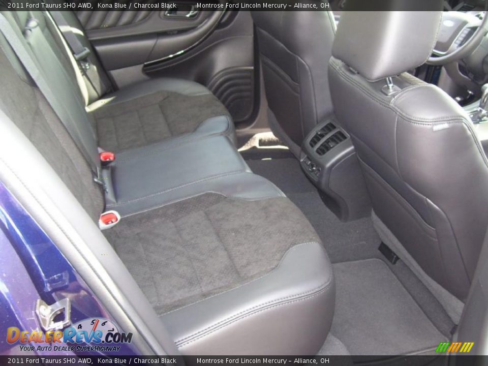 2011 Ford Taurus SHO AWD Kona Blue / Charcoal Black Photo #8