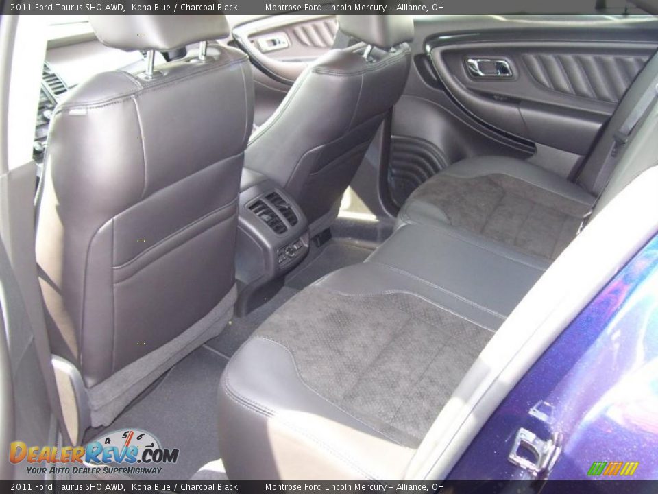 2011 Ford Taurus SHO AWD Kona Blue / Charcoal Black Photo #9