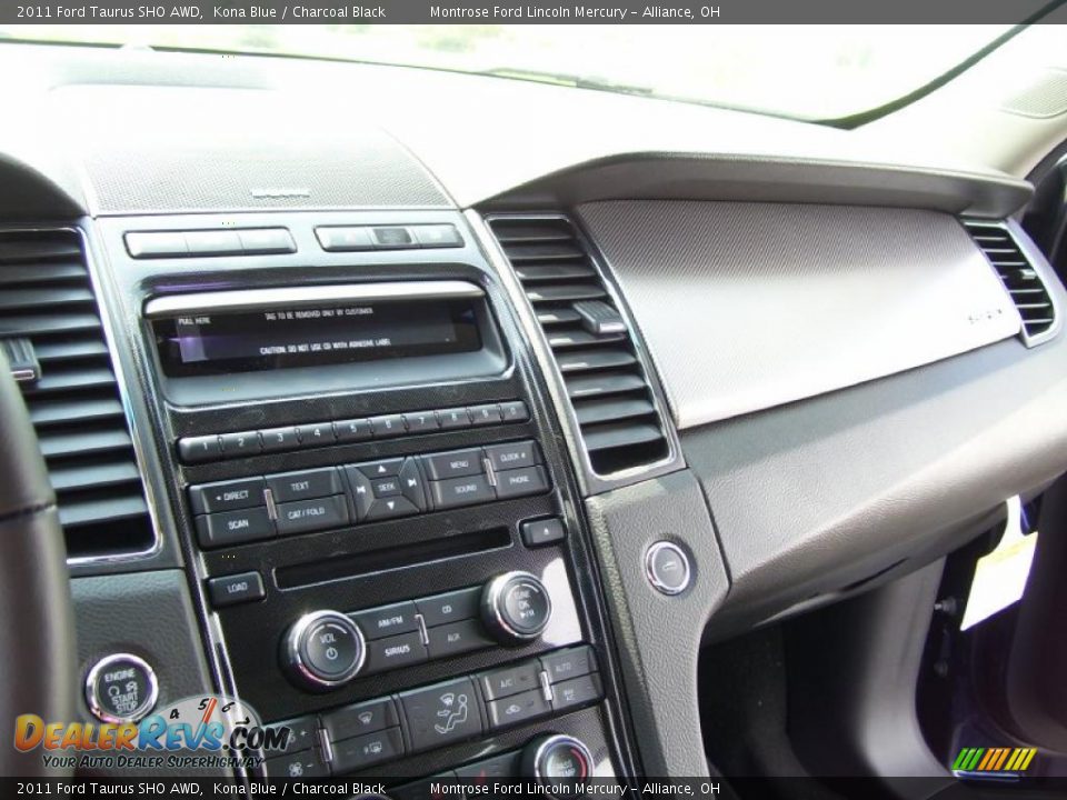 2011 Ford Taurus SHO AWD Kona Blue / Charcoal Black Photo #14