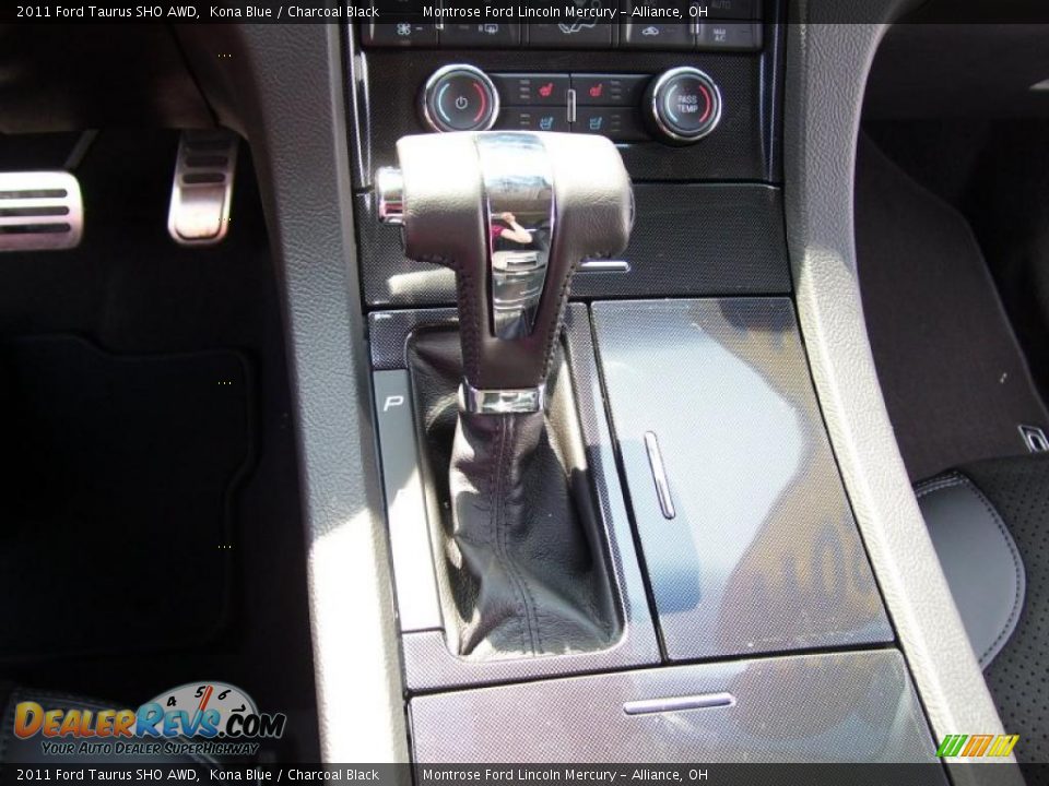 2011 Ford Taurus SHO AWD Kona Blue / Charcoal Black Photo #17