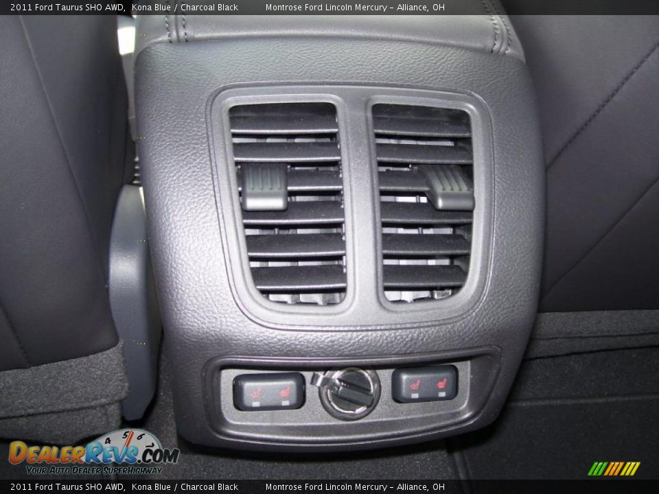 2011 Ford Taurus SHO AWD Kona Blue / Charcoal Black Photo #19