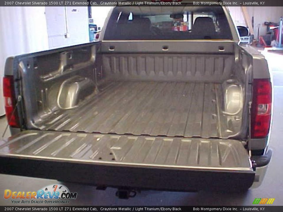2007 Chevrolet Silverado 1500 LT Z71 Extended Cab Graystone Metallic / Light Titanium/Ebony Black Photo #14