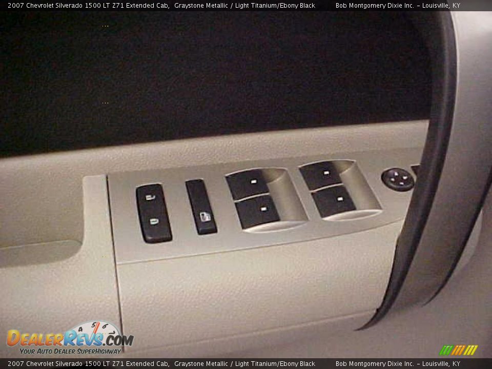 2007 Chevrolet Silverado 1500 LT Z71 Extended Cab Graystone Metallic / Light Titanium/Ebony Black Photo #20