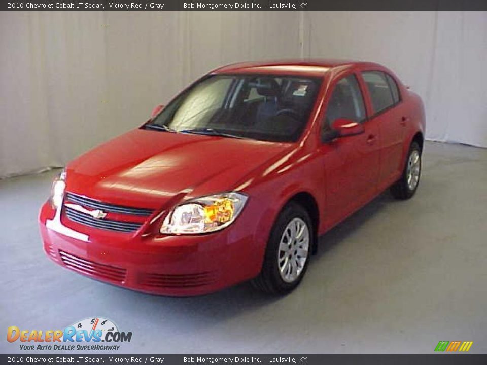 2010 Chevrolet Cobalt LT Sedan Victory Red / Gray Photo #3