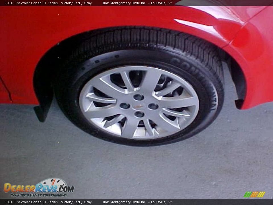 2010 Chevrolet Cobalt LT Sedan Victory Red / Gray Photo #6