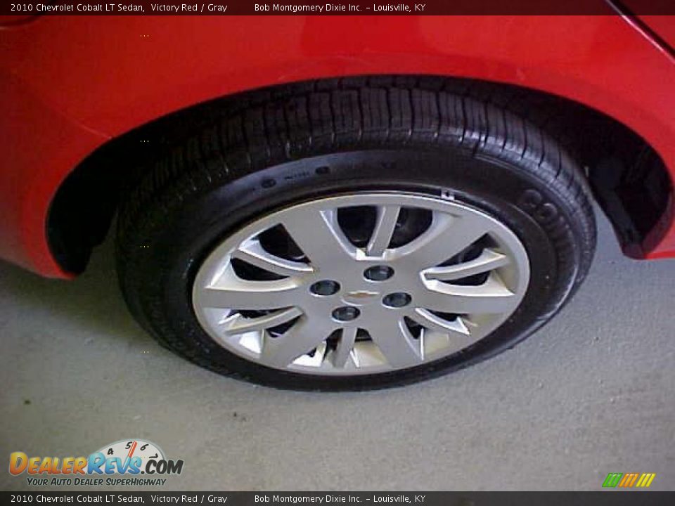 2010 Chevrolet Cobalt LT Sedan Victory Red / Gray Photo #12