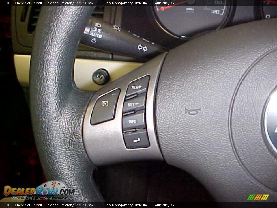 2010 Chevrolet Cobalt LT Sedan Victory Red / Gray Photo #22