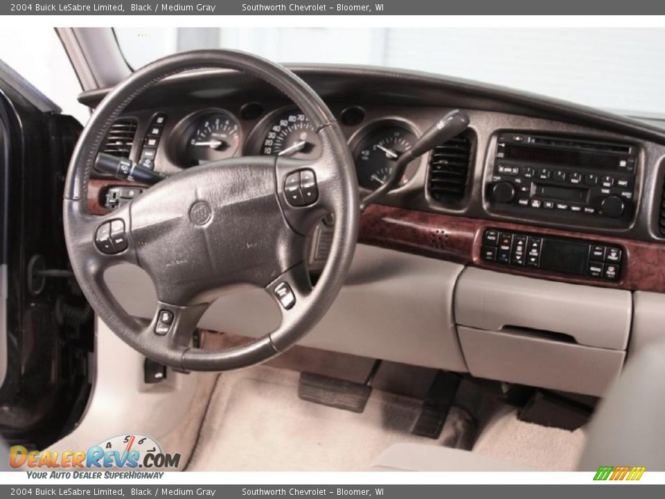 2004 Buick LeSabre Limited Black / Medium Gray Photo #8