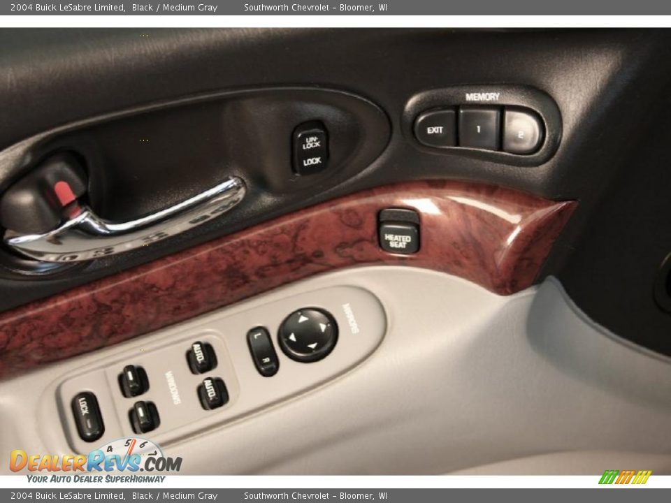 2004 Buick LeSabre Limited Black / Medium Gray Photo #10