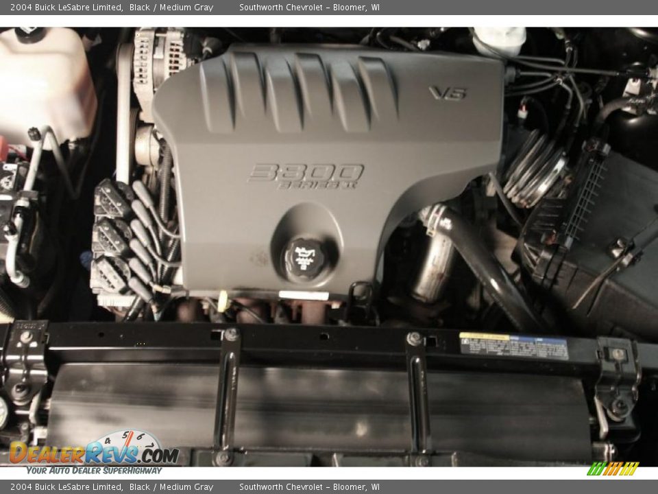 2004 Buick LeSabre Limited Black / Medium Gray Photo #14