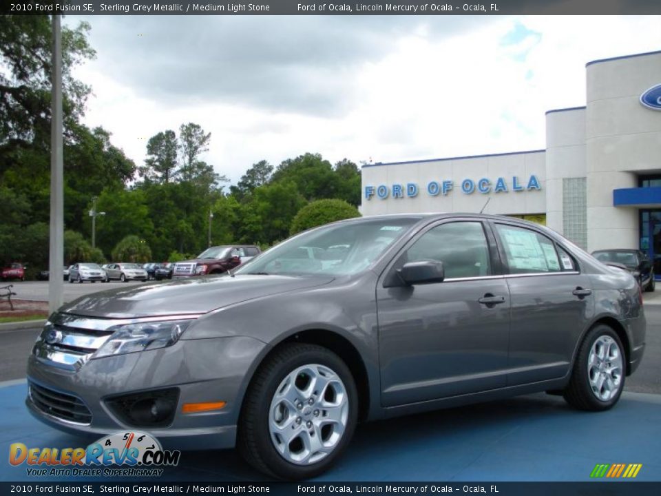 2010 Ford Fusion SE Sterling Grey Metallic / Medium Light Stone Photo #1