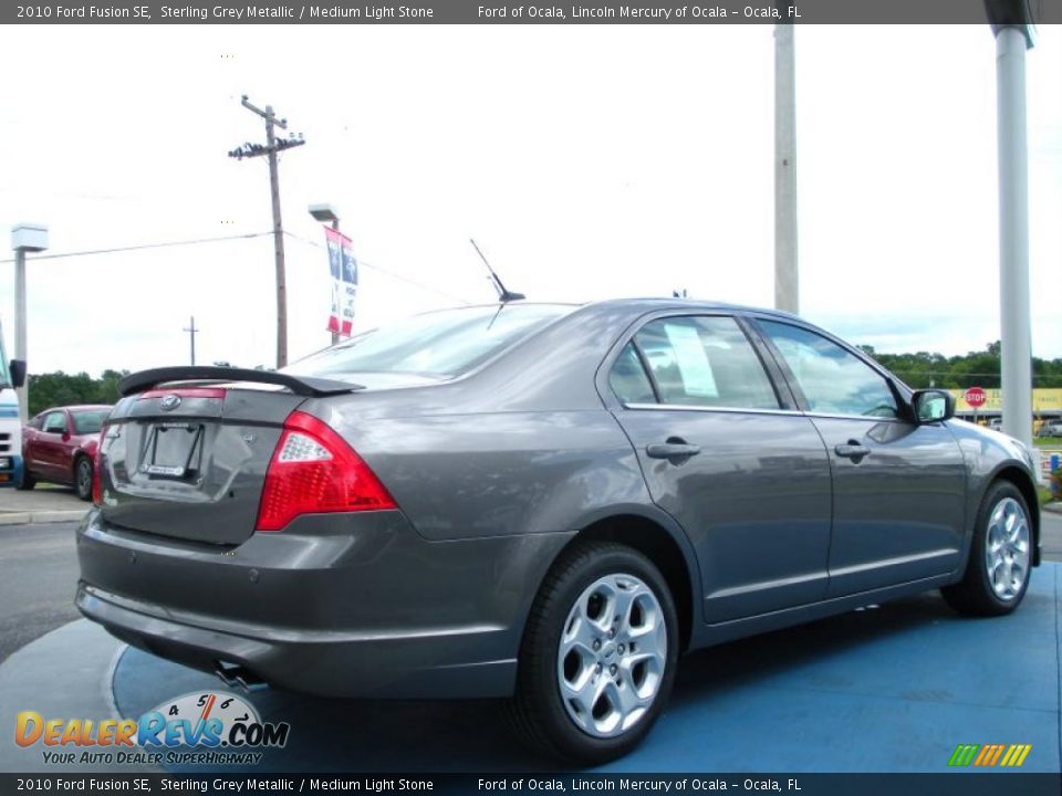 2010 Ford Fusion SE Sterling Grey Metallic / Medium Light Stone Photo #3